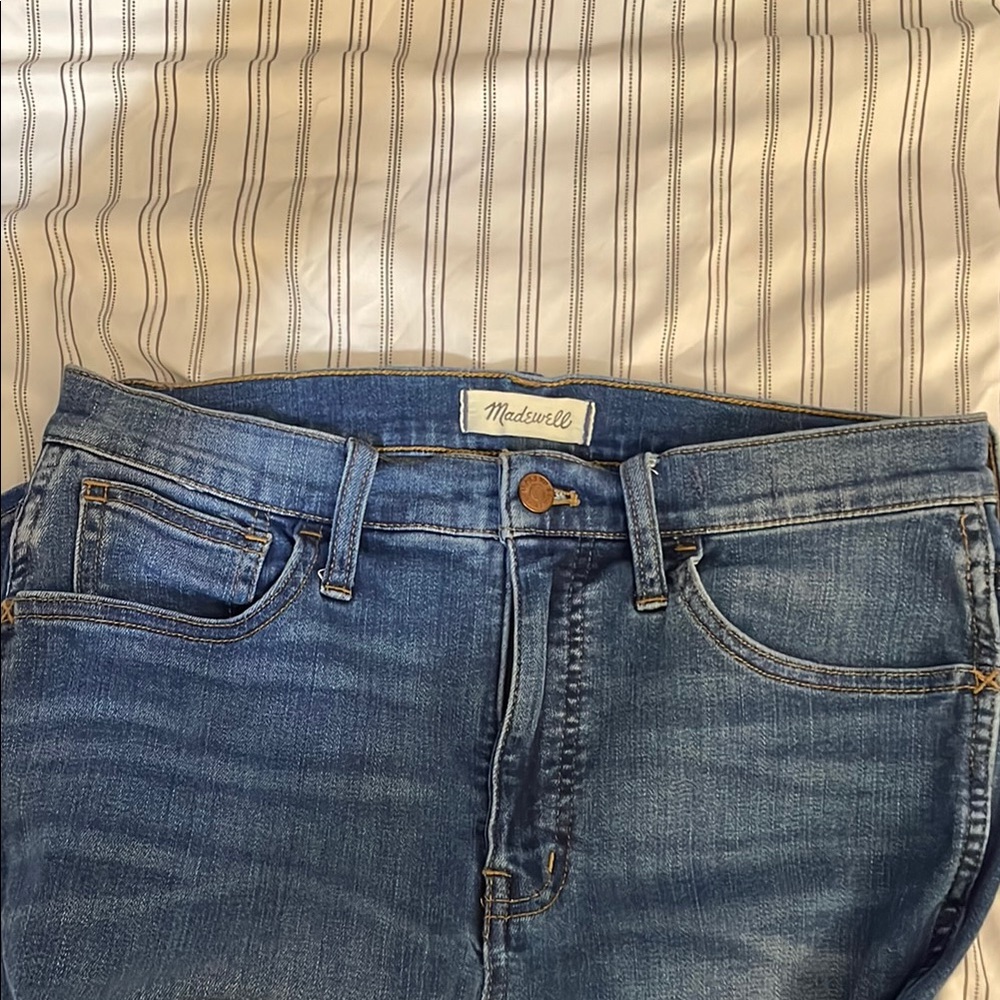 Pre loved Madewell Women's Blue Jeans